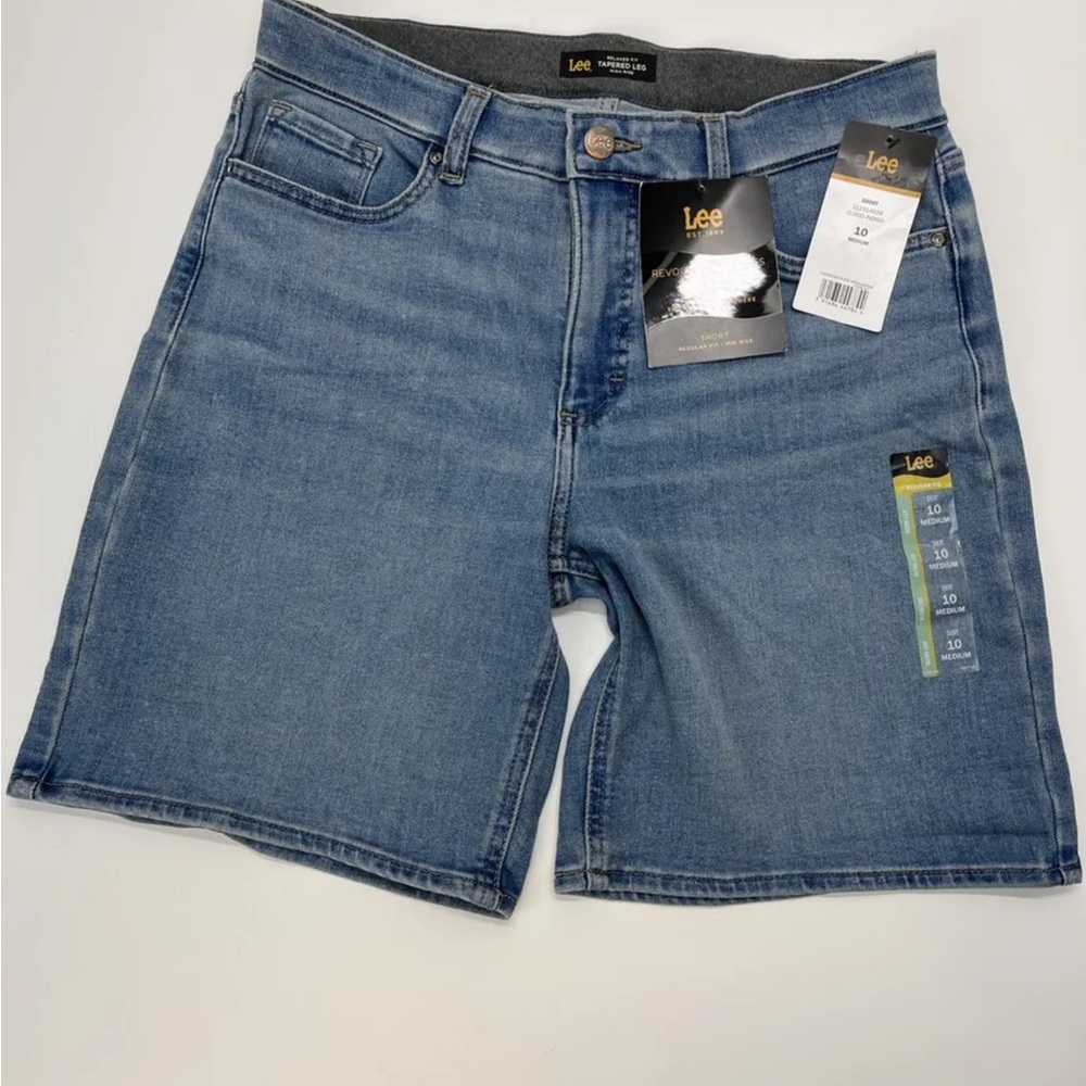 LEE size 10 Relaxed Fit Ultra Lux High Rise Tapered Leg, Women’s New With Tags